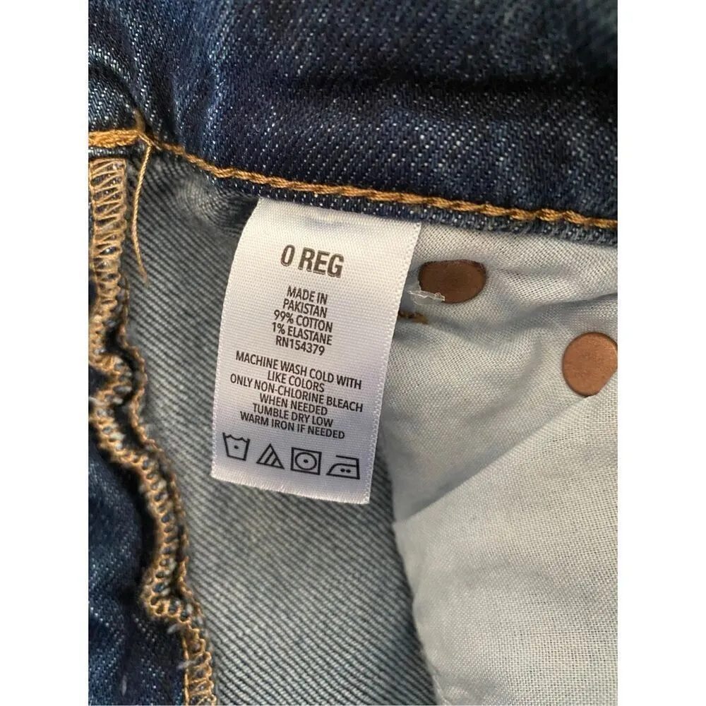 Nwt Aeropostale Mom Jeans Distressed High Waisted Stretch Medium Wash Denim Ever - Image 7