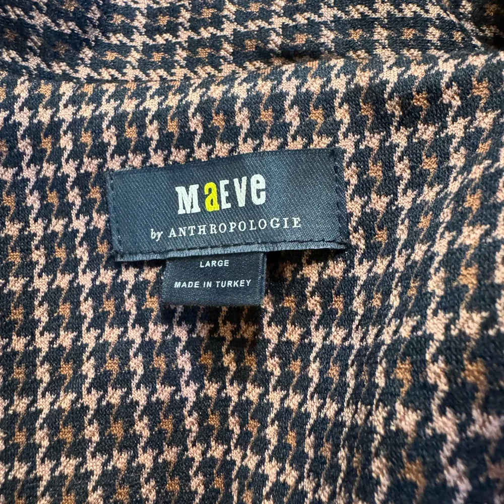 Maeve for Anthropologie Houndstooth Blazer - Image 2