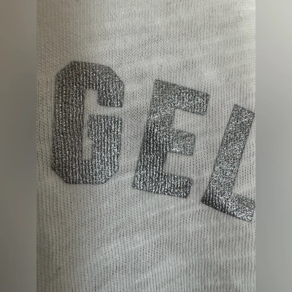 VS PINK Victoria’s Secret MLB Dodgers Long Sleeve Bling Raglan Tee Small - Image 7