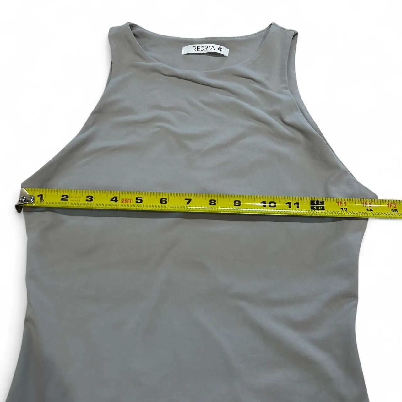 Reoria Grey Bodysuit Gray - Image 2