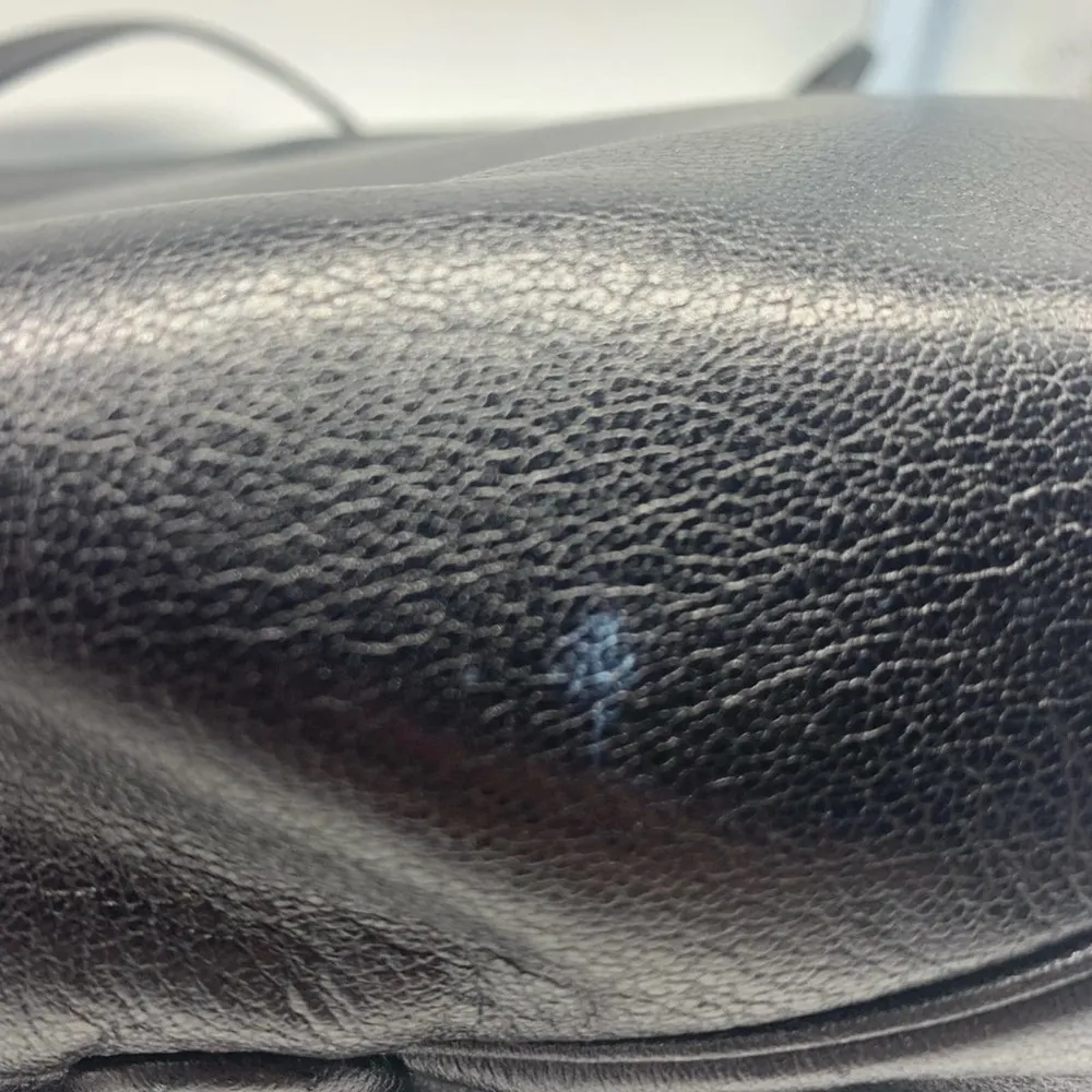 Christian Dior Black Leather Shoulder Bag - Image 11