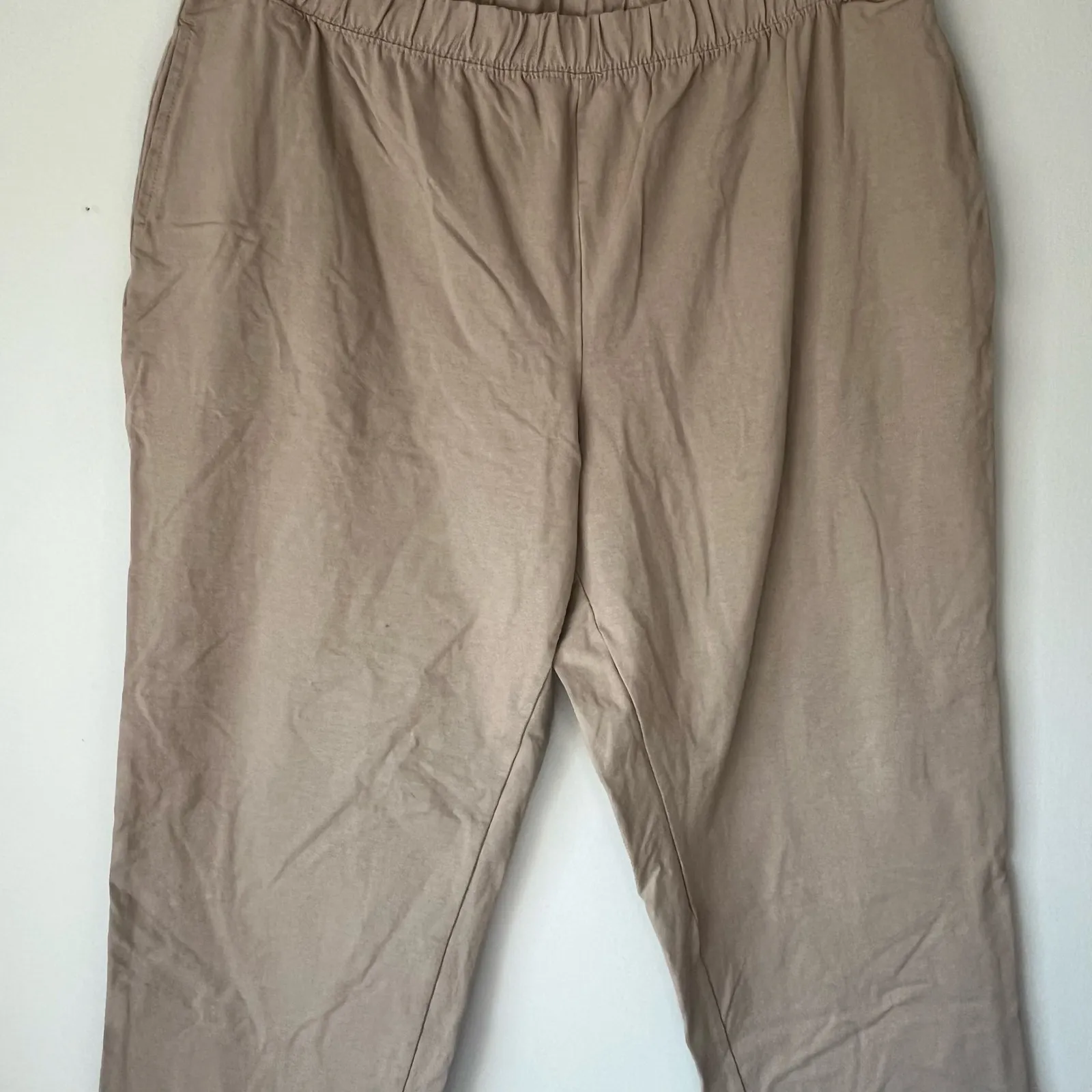 Catherines Surpema Collection Taupe Legging Size 1X (18/20 W Petite) - Image 9