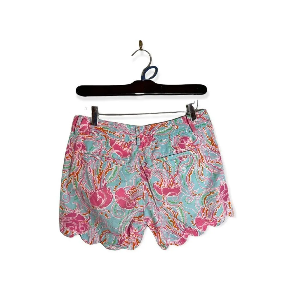 Lilly Pulitzer Buttercup Shorts In Jellies Be Jammin Print 00 - Image 3