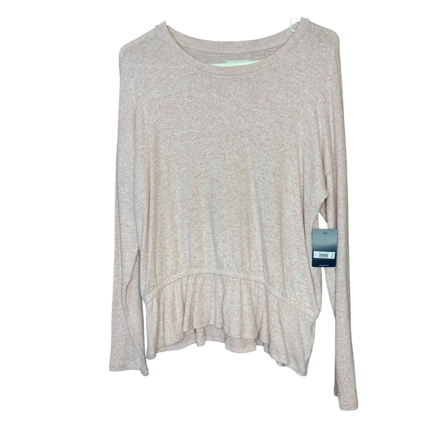 Lucky Brand Cloud Jersey Peplum Top - Image 2