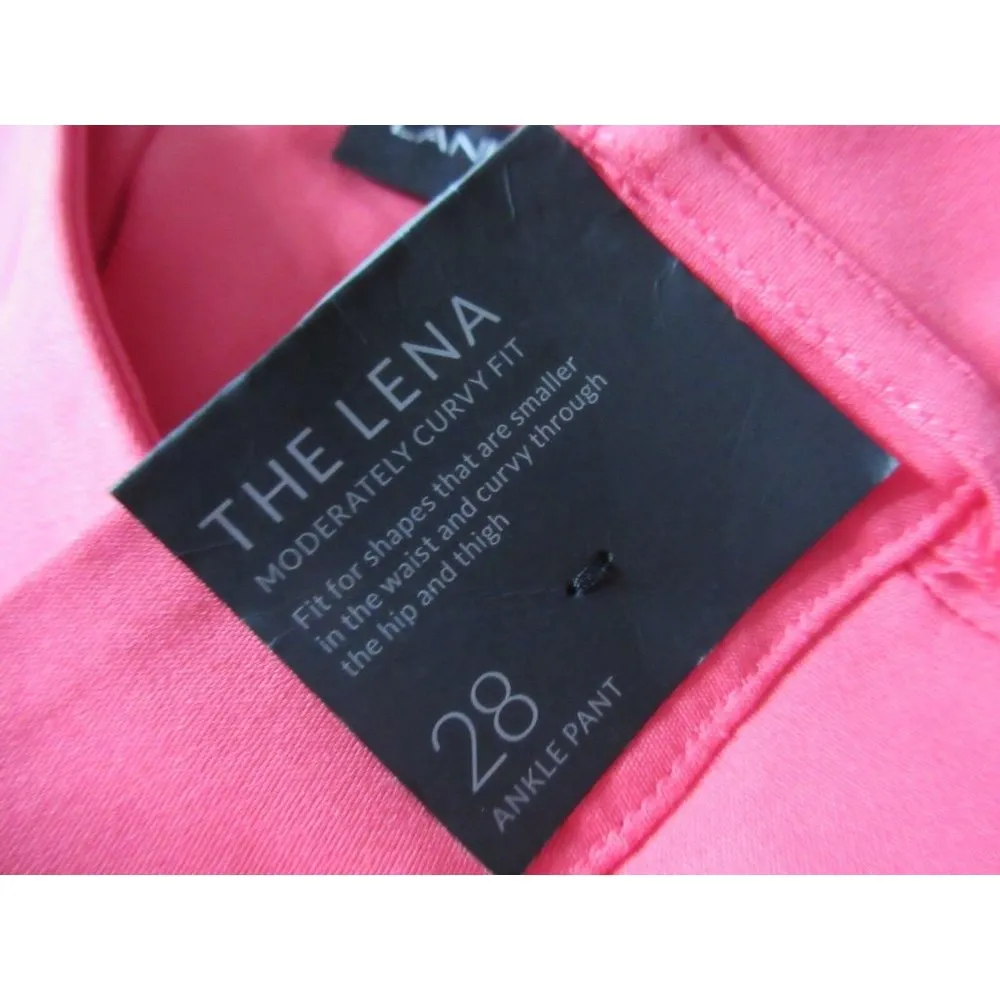 NWT Lane Bryant The Modernist LENA in Cabo Coral Stretch Ankle Trouser Pant 28 - Image 6