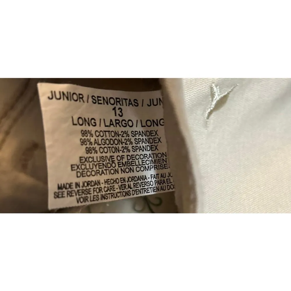 Grane Junior‎ Teen Girl's Khaki High Rise Wide Leg Pants Size 13 - Image 4