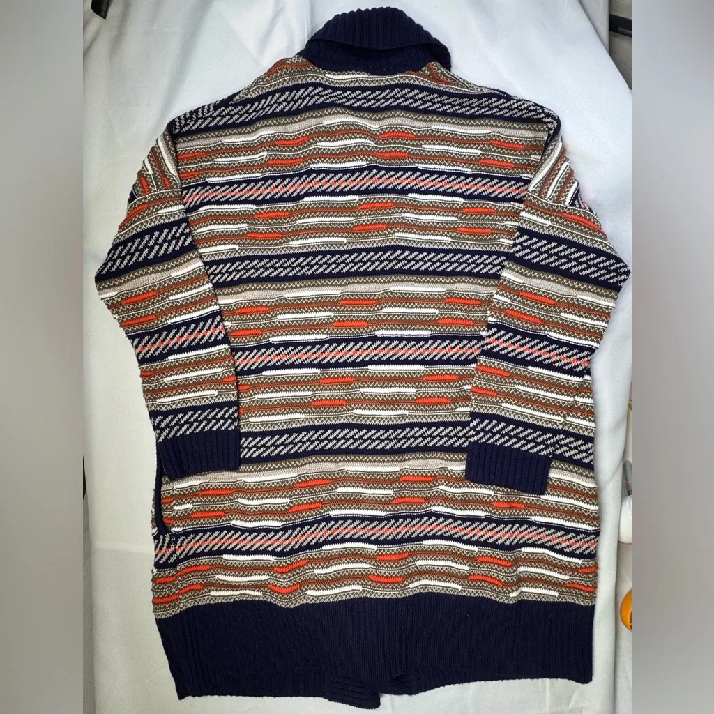 Diane von Furstenberg Open Front Cardigan Sweater - Large - Image 2