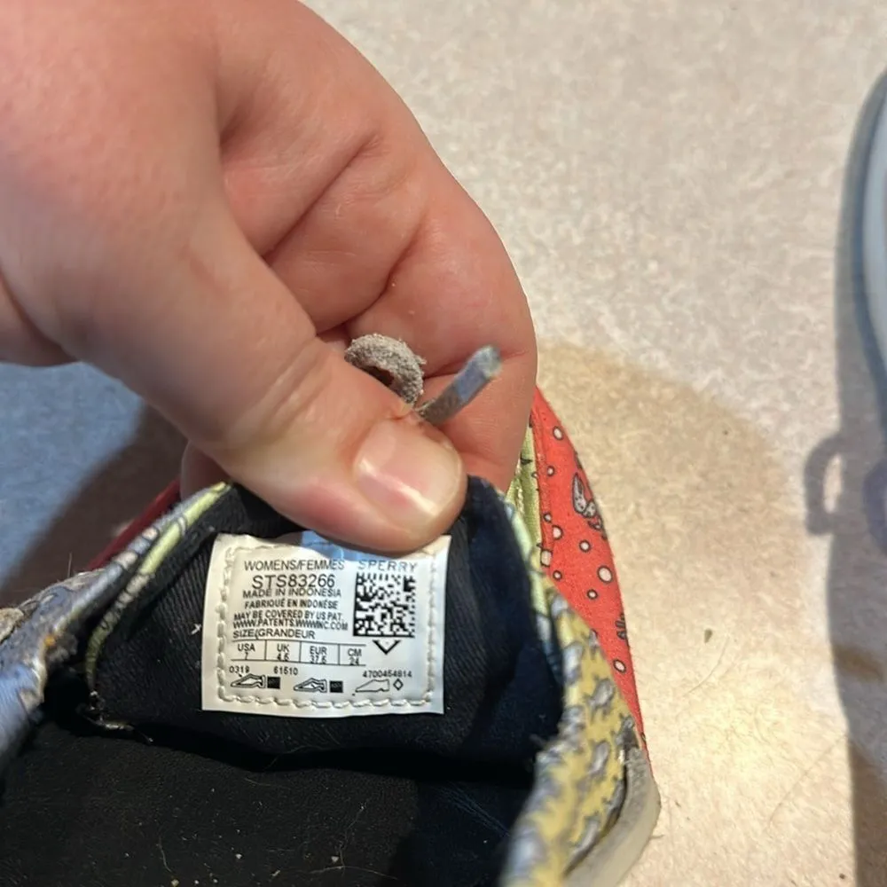 SPERRY X VINEYARD VINES Patterned Top Siders - Image 5