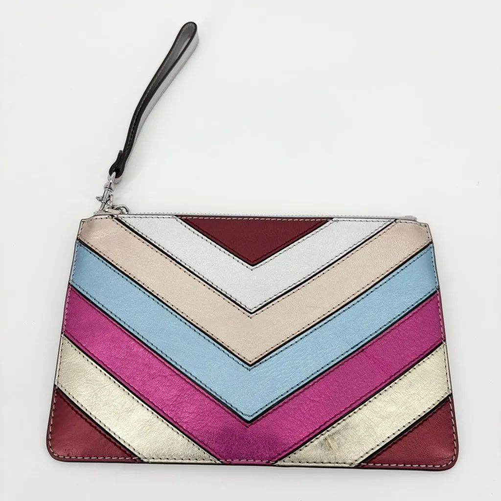 Rebecca Minkoff Leo Chevron Stripe Envelope Wristlet - Image 3