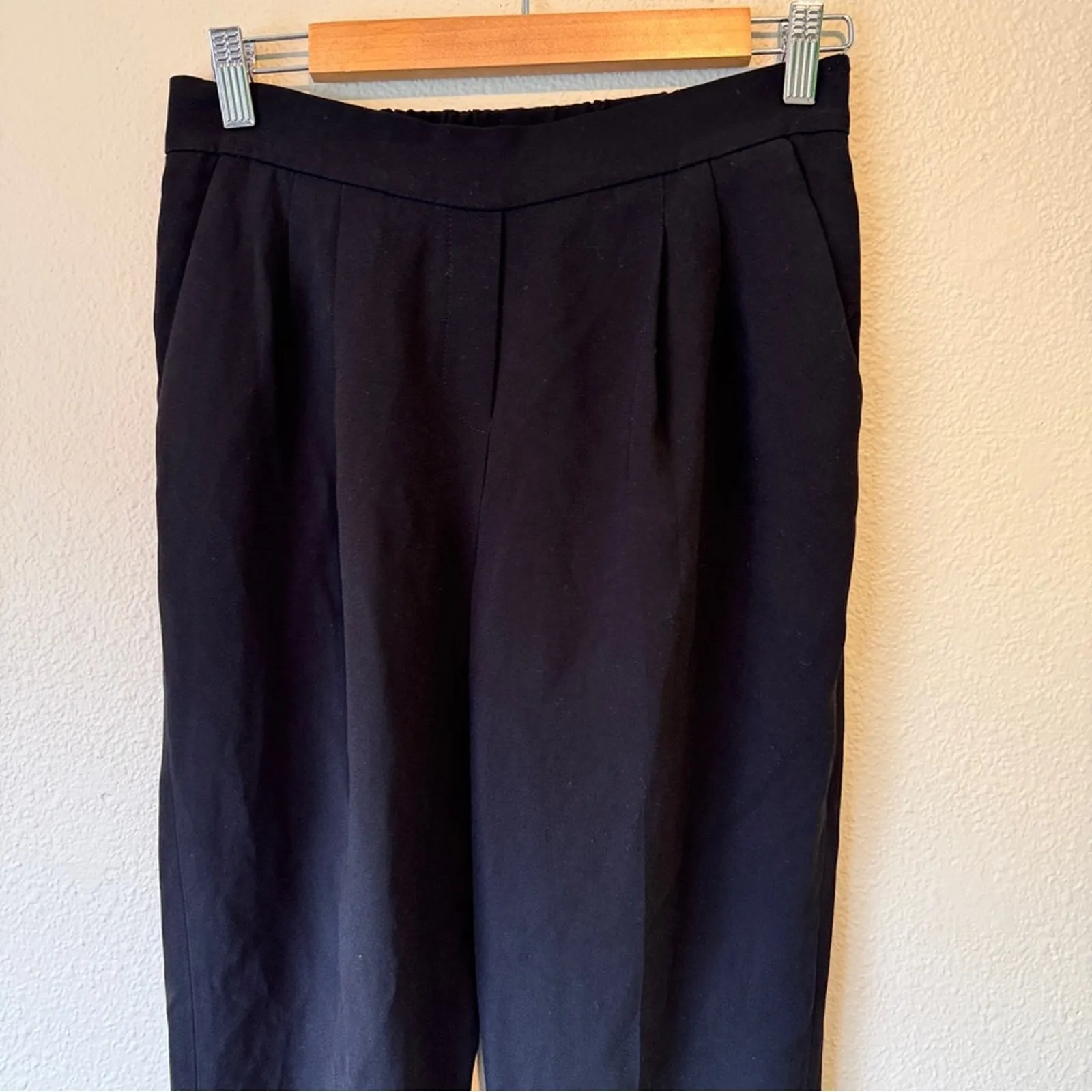 Babaton Aritzia Black High Rise Ankle Trouser Dress Pants Womens 4 Casual Preppy - Image 3