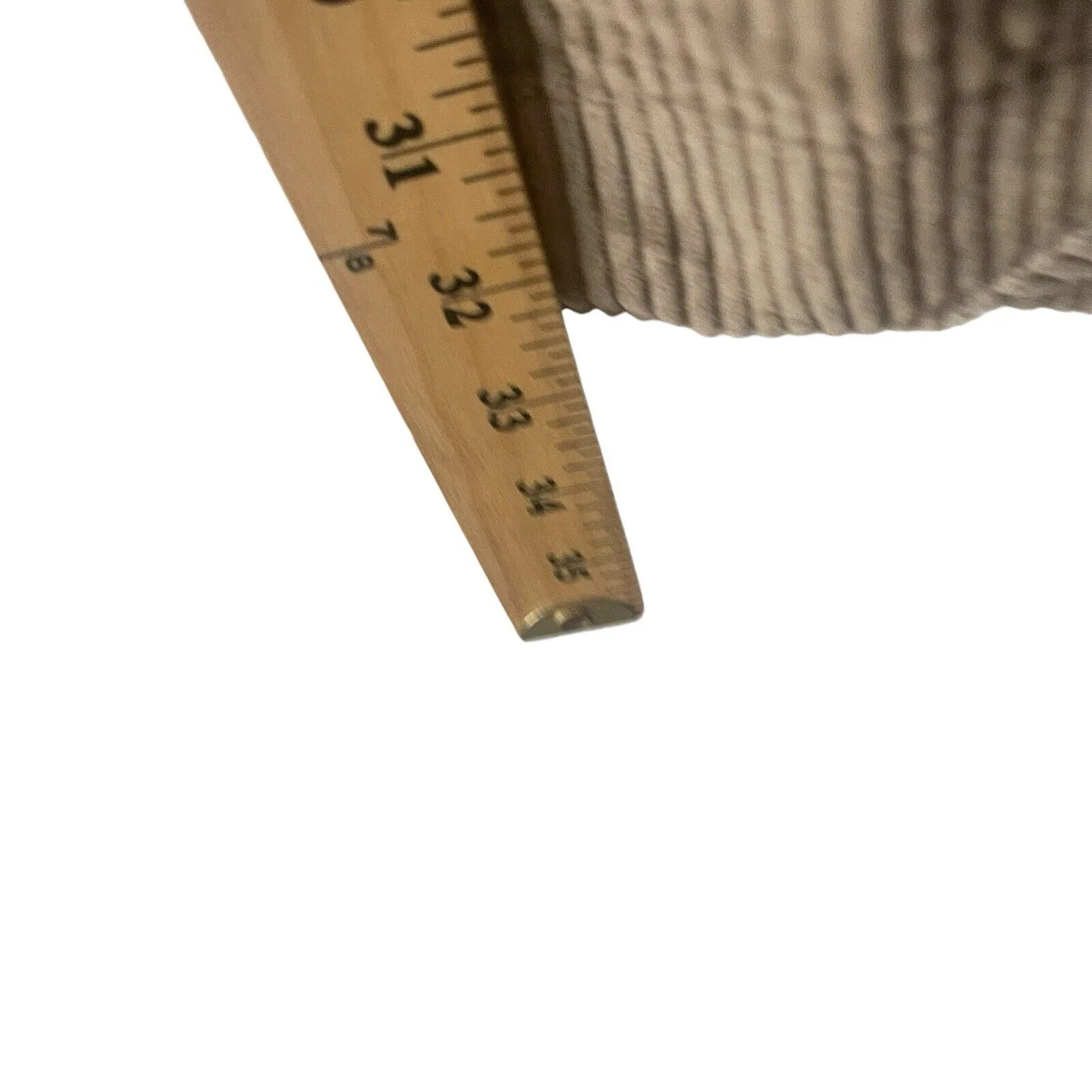 Eddie‎ Bauer Vintage 90s Women's Size 14 Tall Tan Light Brown Corduroy Pants - Image 8