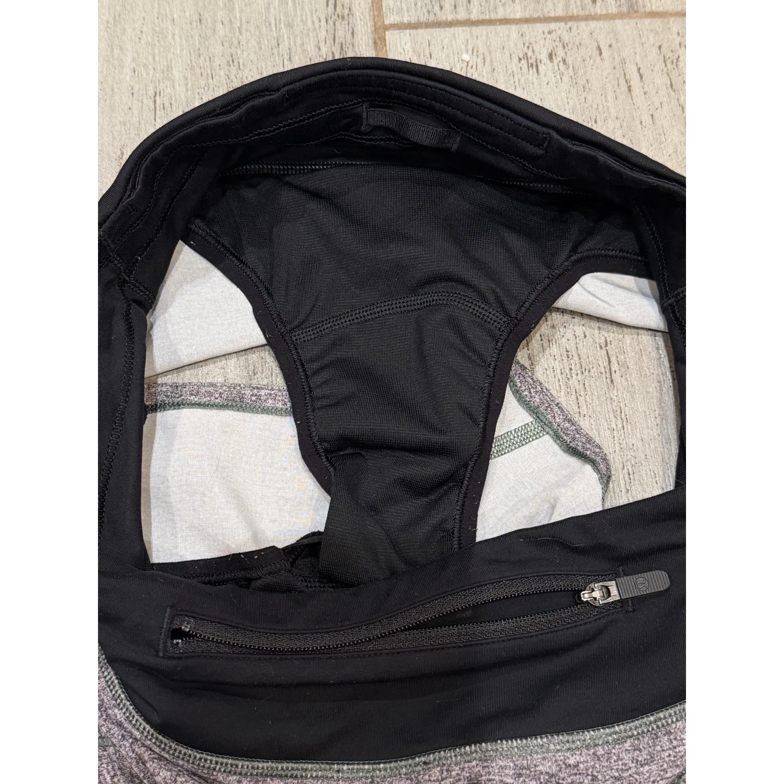 Lululemon Speed Up Shorts Women 2 Heather Lux Multi Black 4in Running Athleisure - Image 8