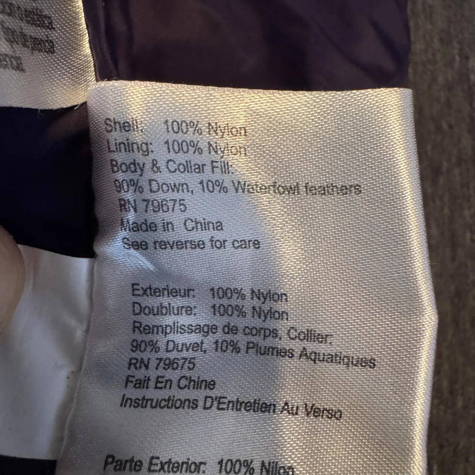 Michael Kors Puffer Jacket Down Women's Size M Packable Down - Image 7