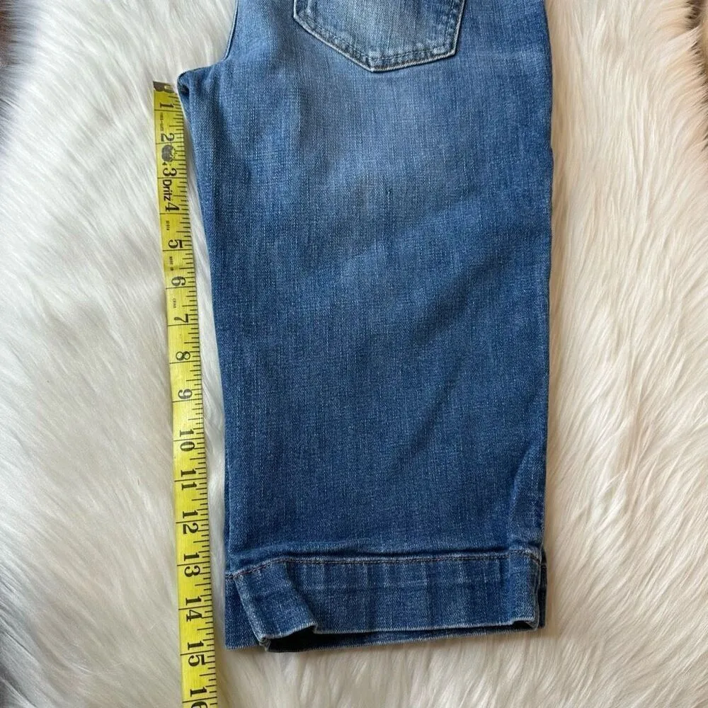 Joe's Jeans Y2K Ryder Wash Mid Rise Bermuda Denim Jean Shorts Size 31 - Image 7