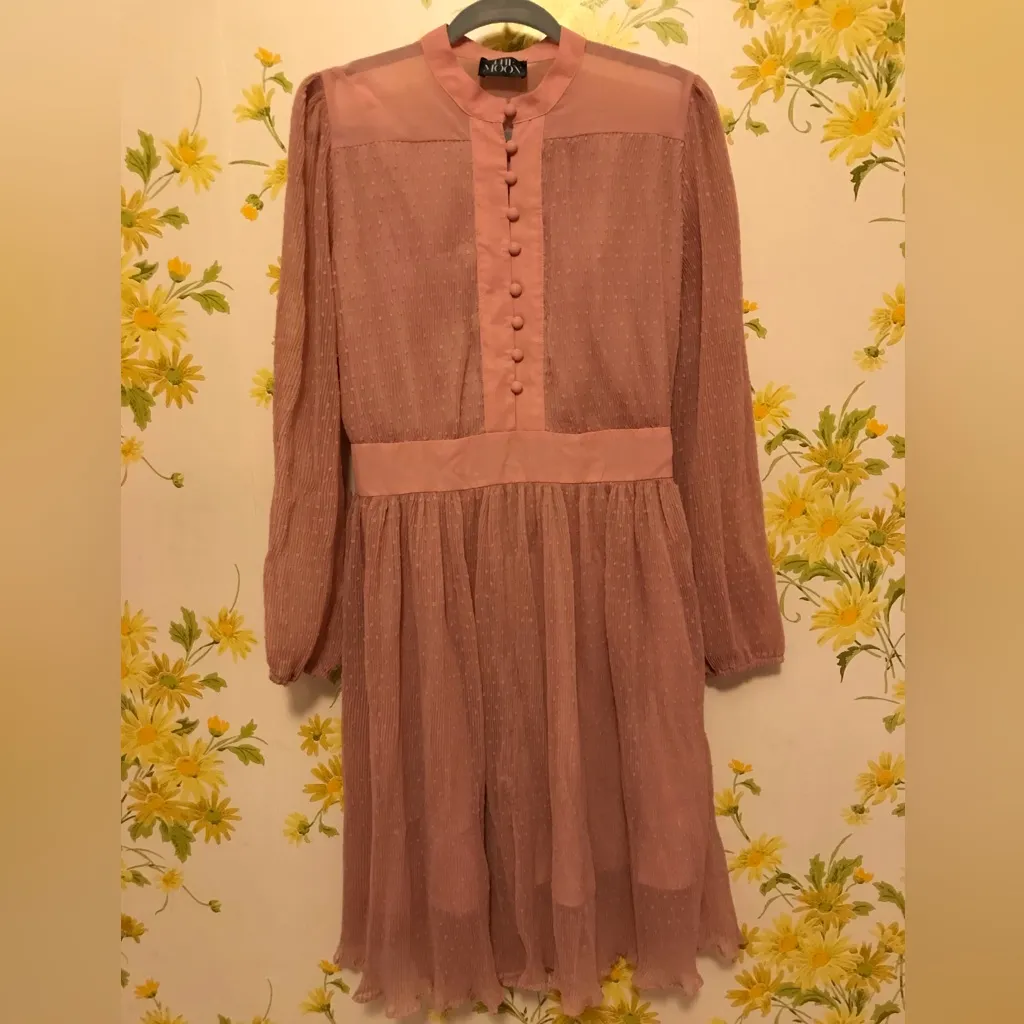 Vintage style button up midi dress size L Size L - Image 7