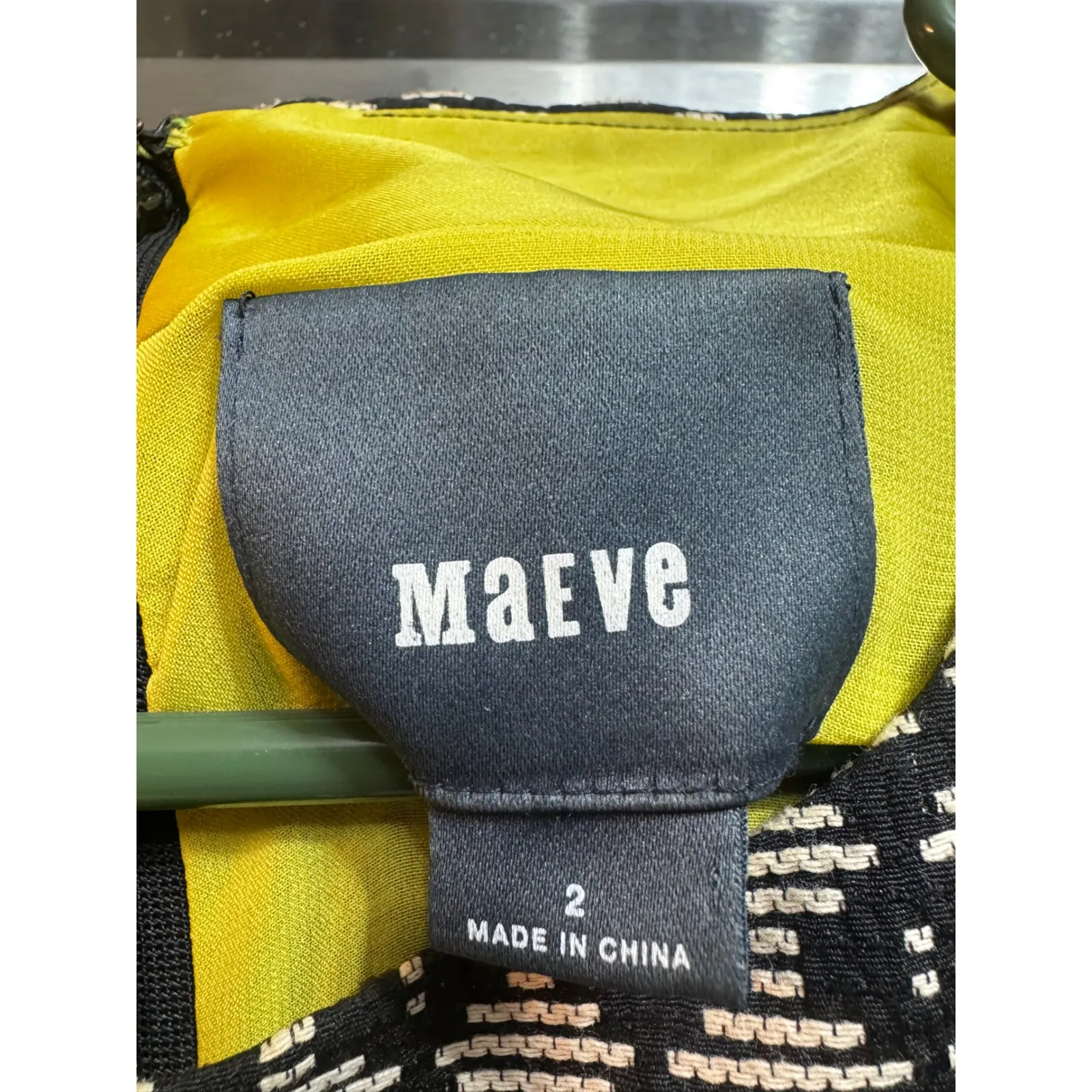 Anthropologie Maeve Jacquard Circle Skater Dress Size‎ 2 - Image 4