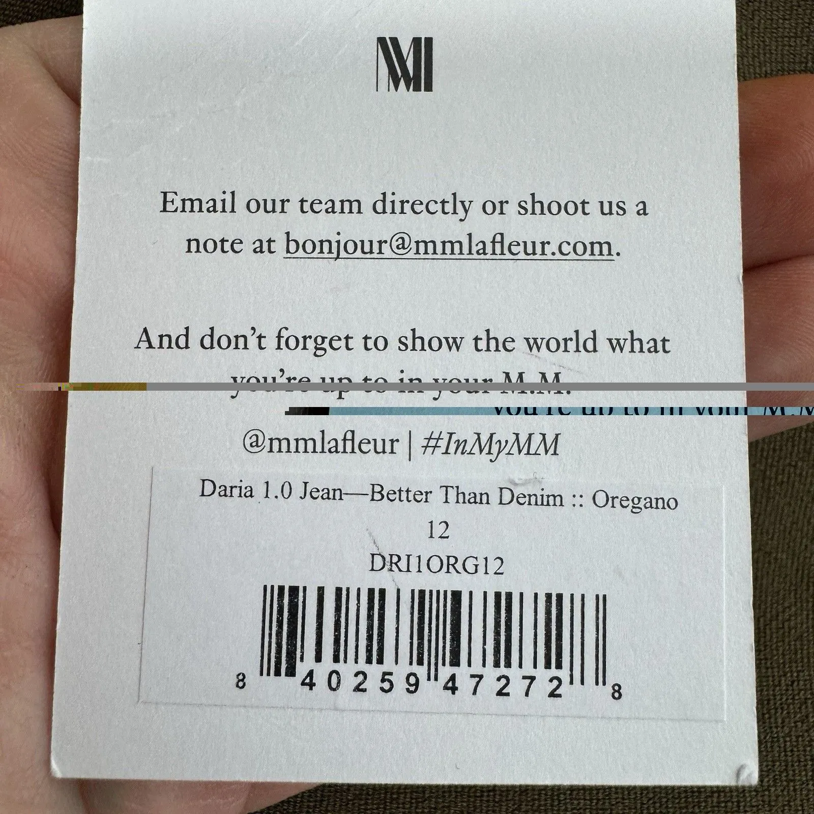 MM Lafleur The Daria Straight Leg Jean Eco Better Than Denim 12 Organic Cotton - Image 7