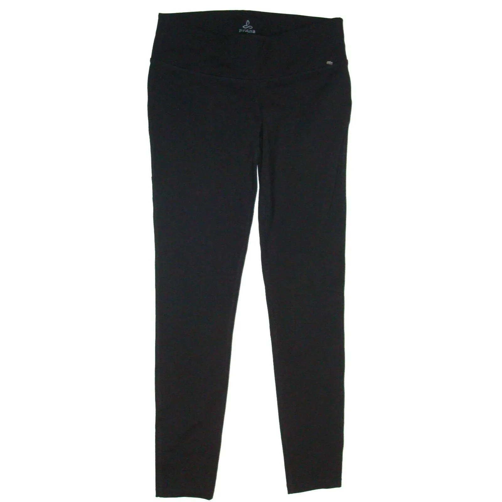 NWT New Prana Ashley Leggings Pants S Black Womens Yoga Pilates Hike Casual Logo - Image 2