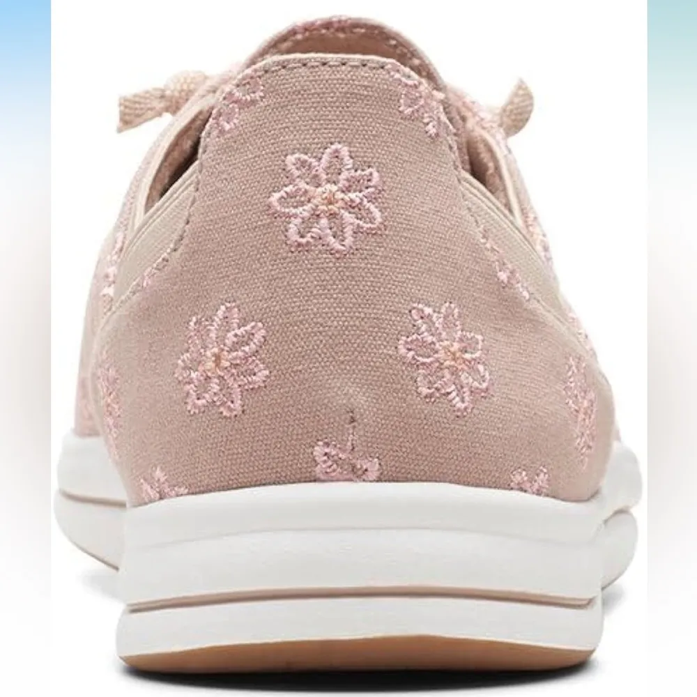 NEW Cloudsteppers by Clarks Breeze Ave Womens  Taupe Casual Washable Sneakers - Image 4