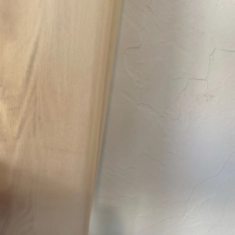 Agaci tan and black sheer long sleeve mini dress with embroidered detail - Image 9