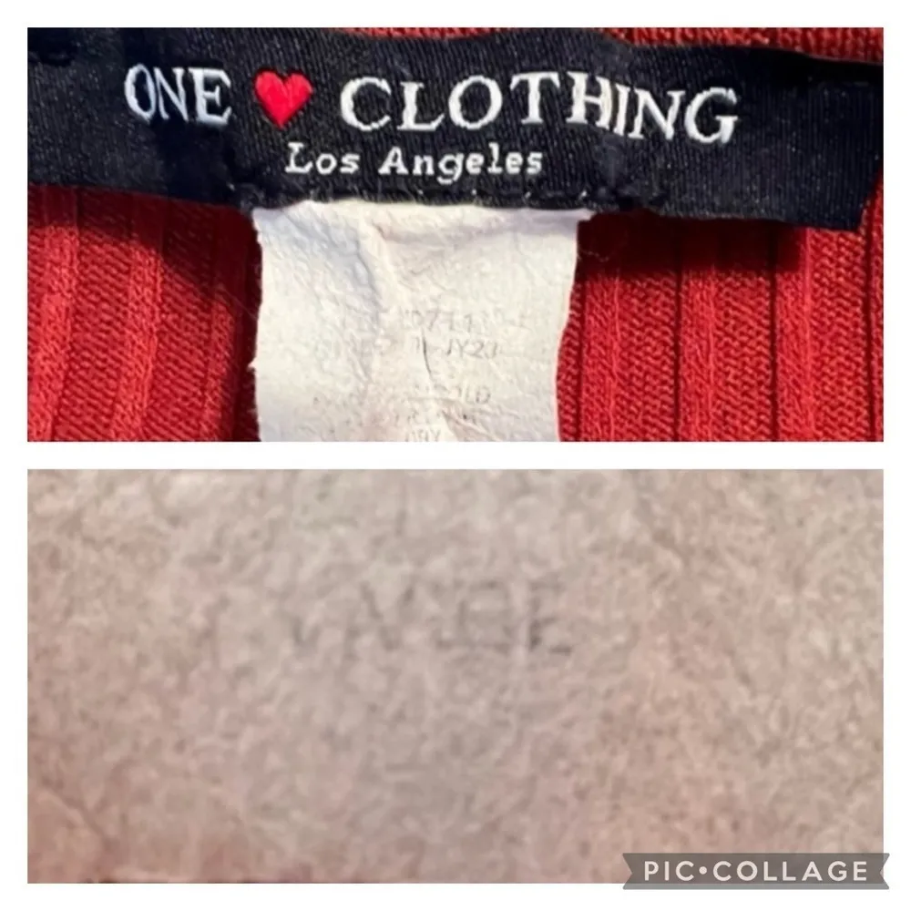 One Clothing Top Cropped Wrap Brown Rust Wrap L (Jrs) Festival Concert Casual - Image 14