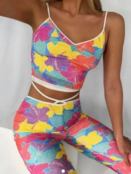 Tiger Mist Tie Up Pants  - Image 3