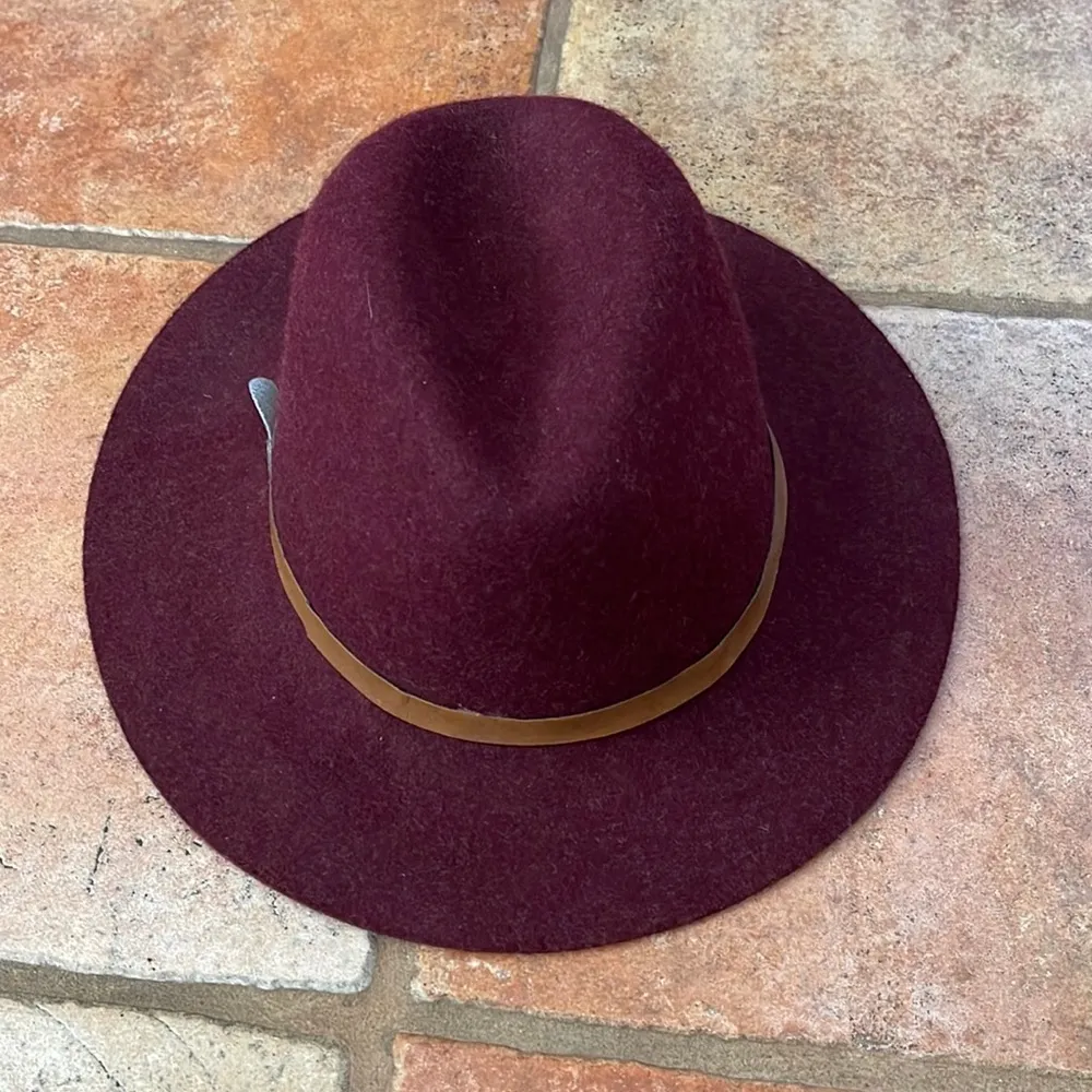 Billabong Better over here Fedora hat maroon - Image 2