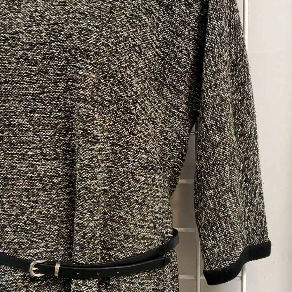 VICKYTIEL retro sweater dress sz1X Black Size 1X - Image 3