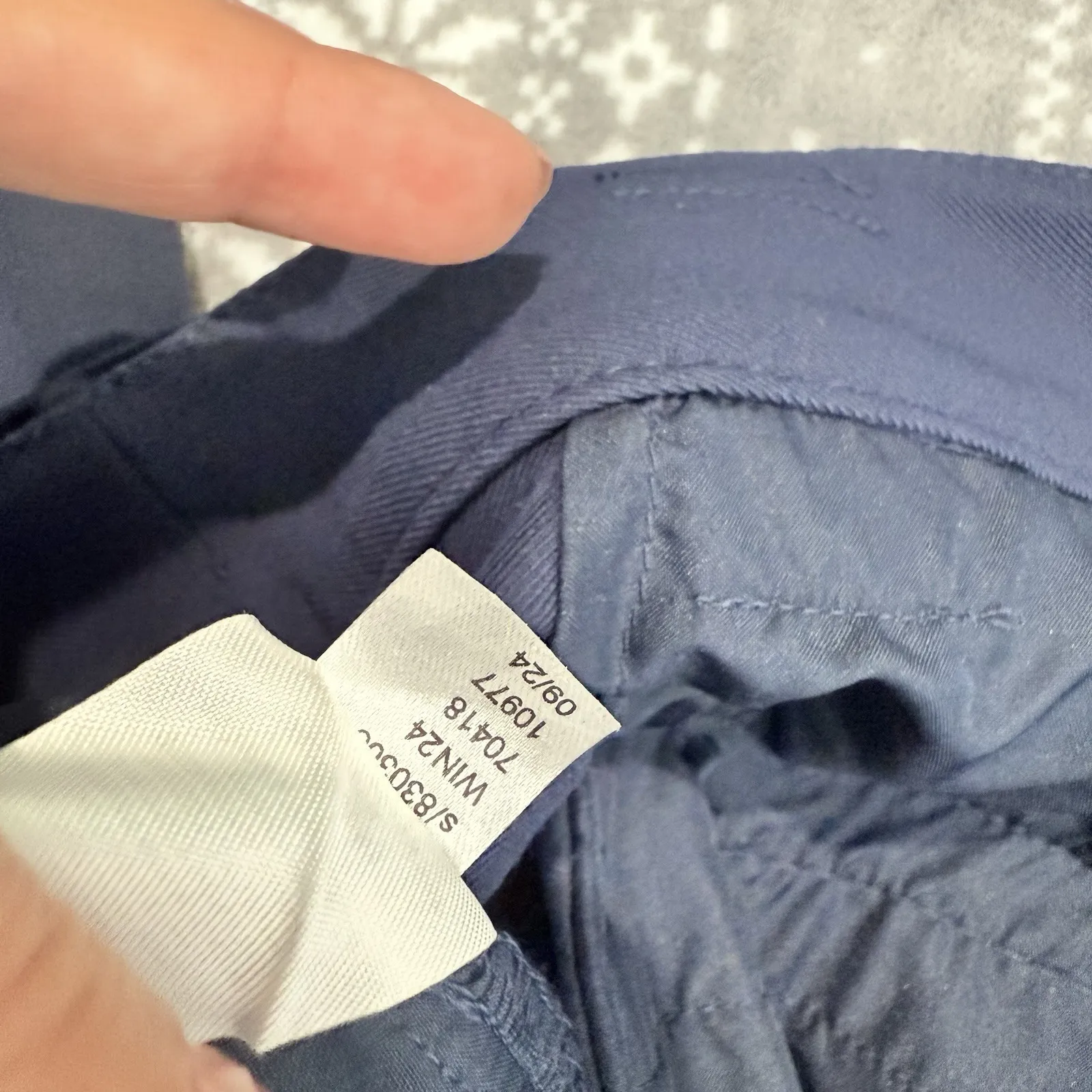 NWOT Ann Taylor The Belted Straight-Leg Pant Pure Sapphire Size 14 Workwear‎ - Image 6