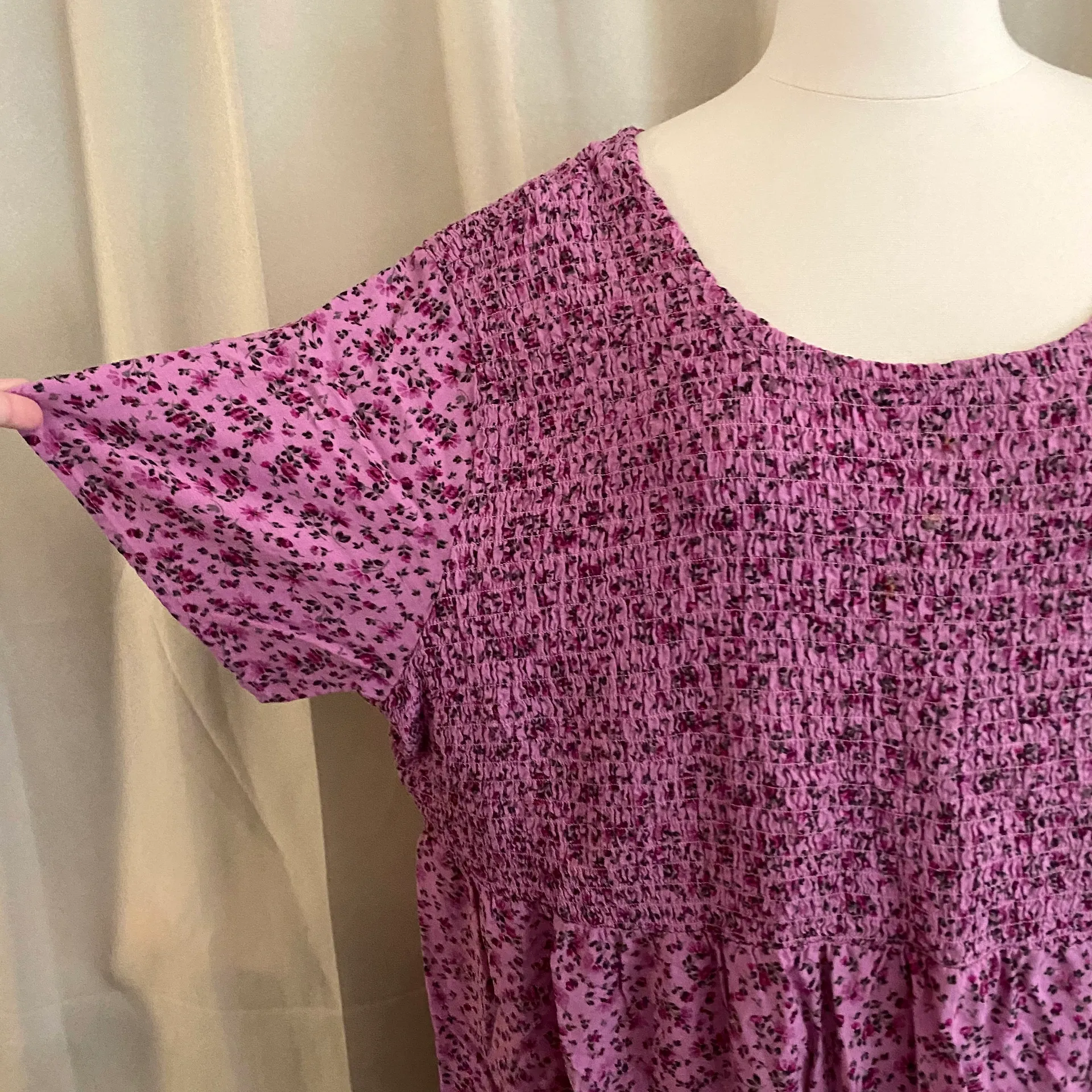 Vintage Floral Dress - Image 5