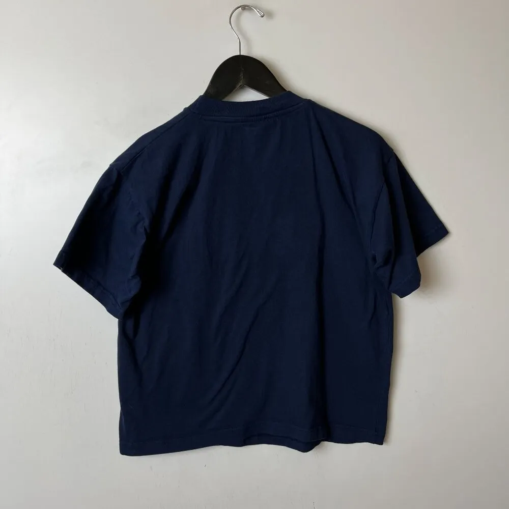 Vintage Kenya T Shirt XL Safari Embroidered Wildlife Nature Tee Dash Lions Blue - Image 3