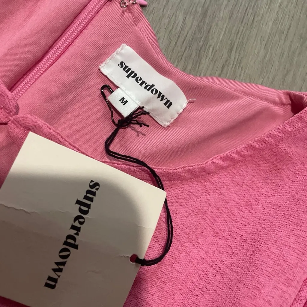 superdown Pink Mini Dress - Image 2