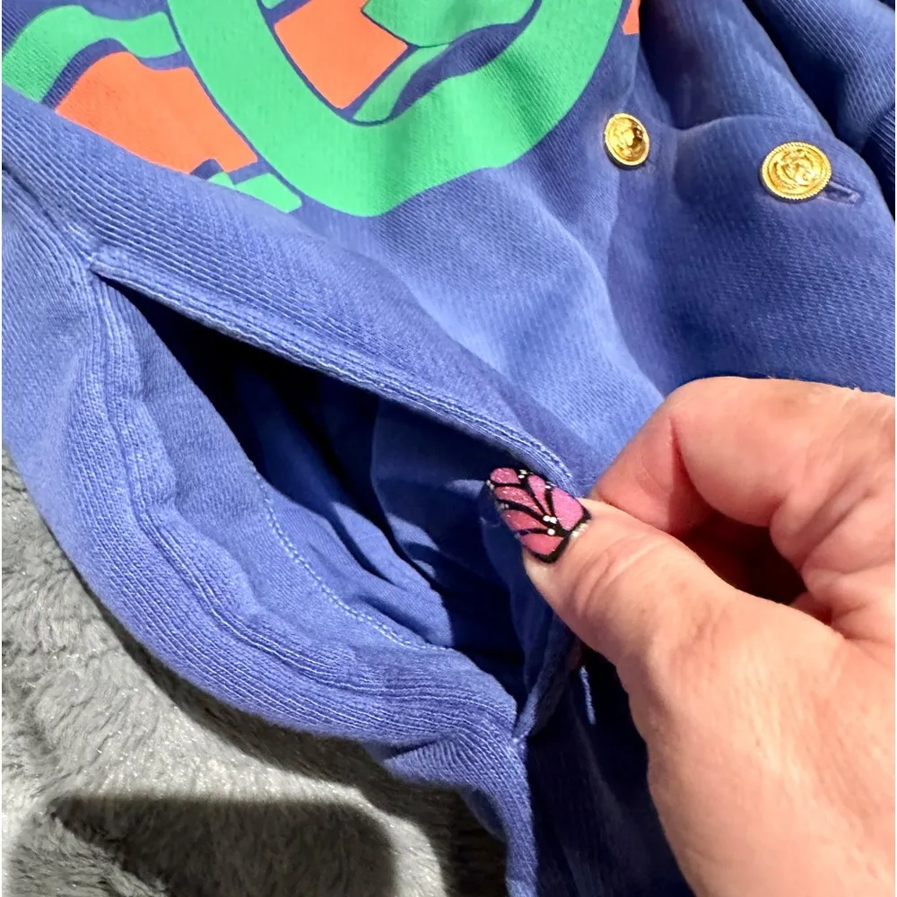 Gucci Oversized Logo Button Up Sweatshirt - Image 5