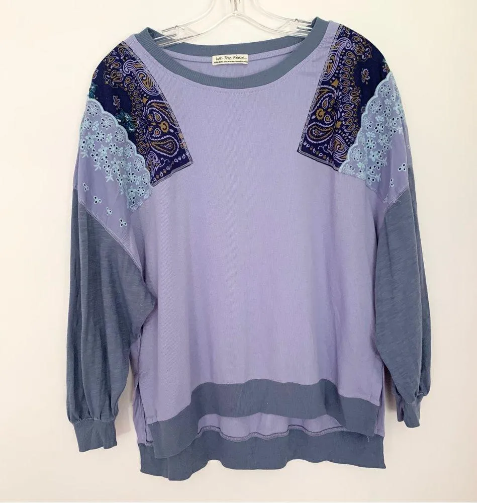 Free People We the Free Feelin It Tee Long Sleeve - Image 3