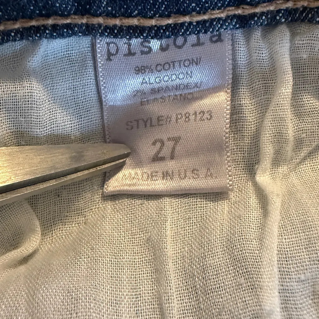 Pistola Distressed Flare Jeans Style P8123 Medium Wash Women’s Size 27 - Image 7