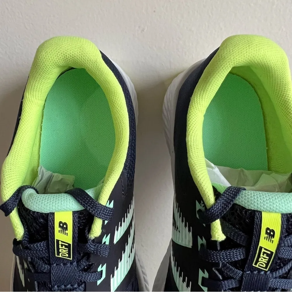 New Balance Drft Navy Blue Green Women's Shoe Size 9 #269 - Image 5