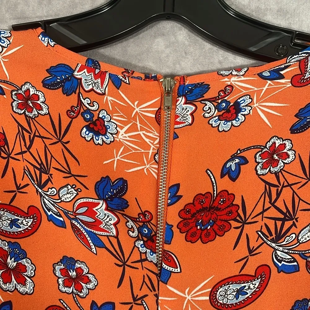 Primark | Short Sleeve Floral Print Blouse | Size 12 - Image 8