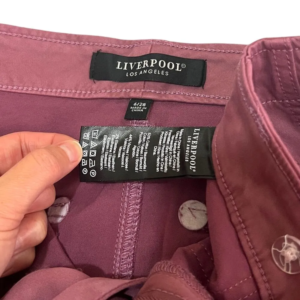 Liverpool SIZE 6/28 Maggie Back Slit 4 Pocket Utility Skirt - Stitch Fix - Image 9