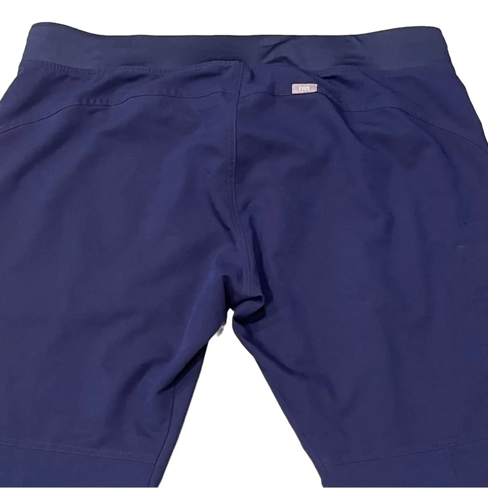 FIGS  Women’s Kade Cargo Navy Blue Scrub Pants - Image 8