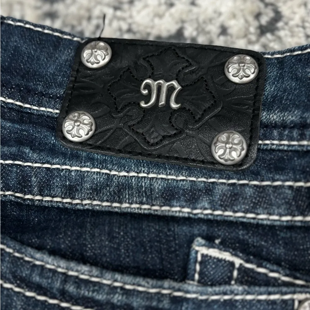 Dark Wash Skinny Jeans - Image 12