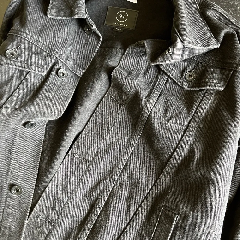 Ramones Vintage Style Black Jean Jacket Size XS - Image 14