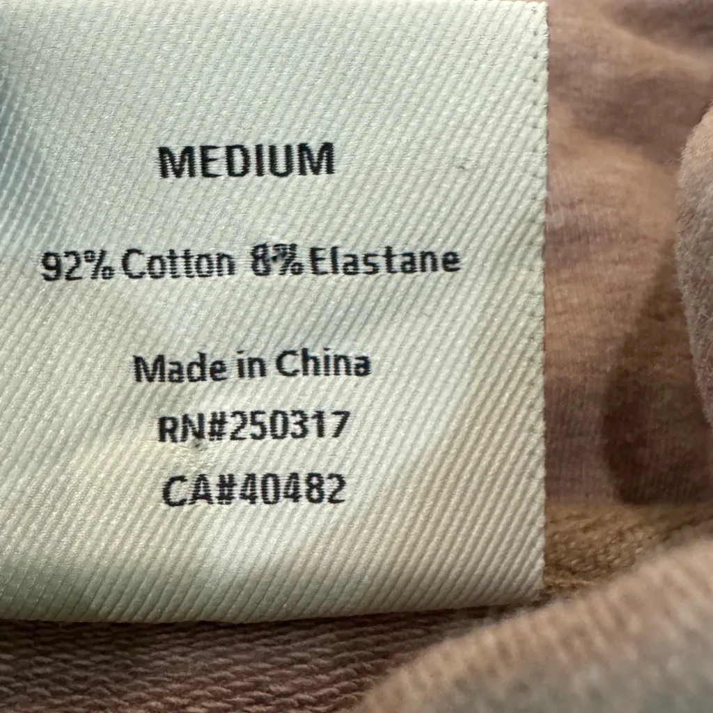 Varley Atlas Sweatshirt tan brown size medium - Image 8