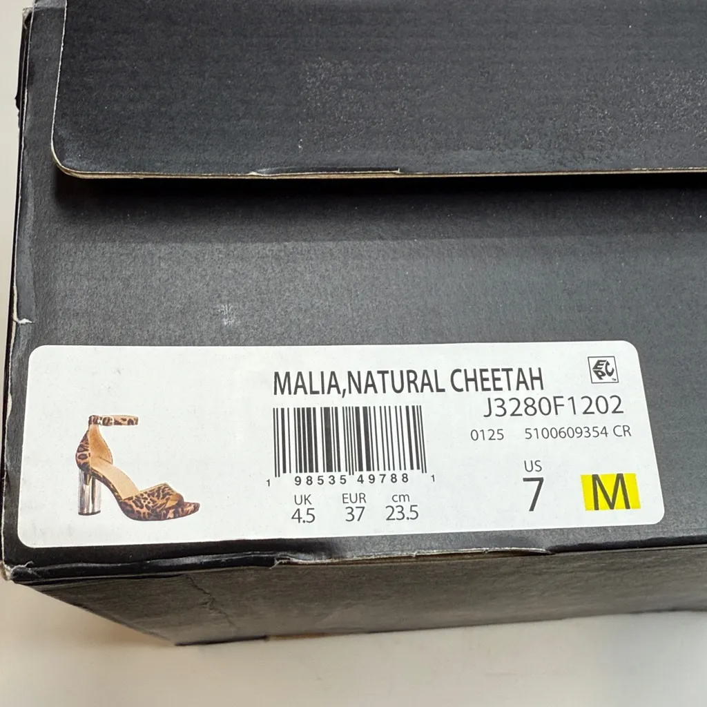 Naturalizer Women's Malia Block Heel Open Toe Platform Sandals- Cheetah- Size 7 - Image 6