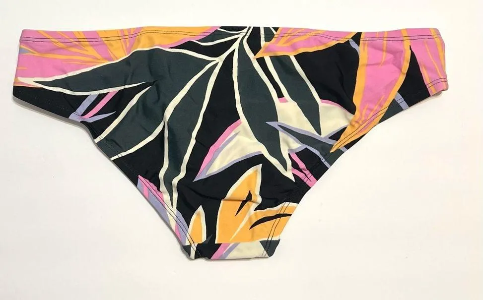 Kona Sol Hipster Medium Coverage Bikini Bottom Tropical Floral NWOT M - Image 3