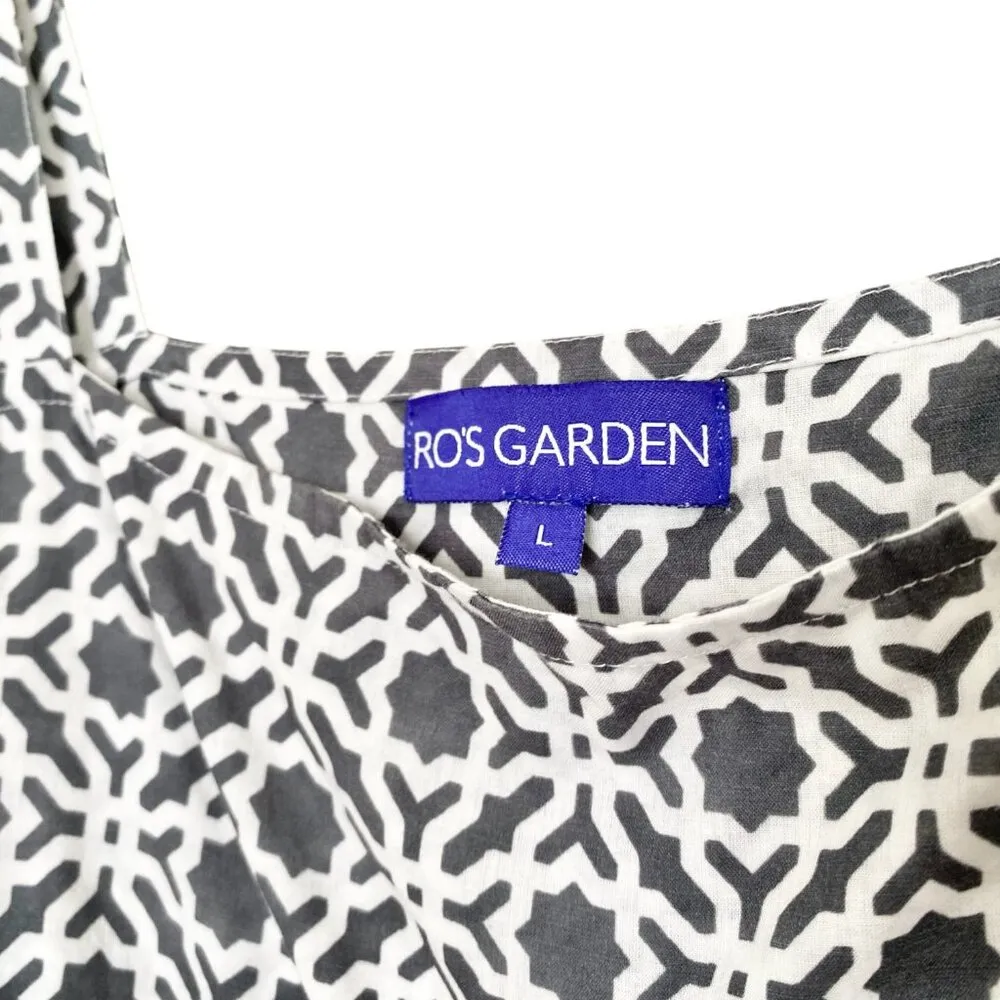 Anthropologie Ro's Garden Elizabeth Square Neck Dress - Image 4