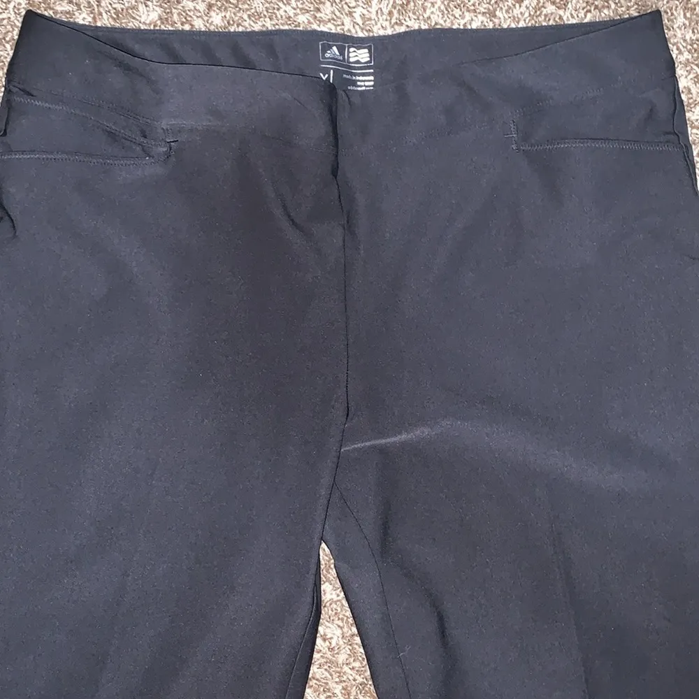 Adidas golf woman black pants size XL - Image 3