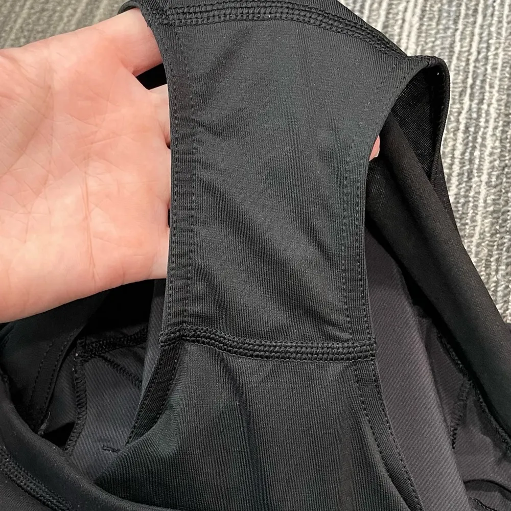 Lululemon Ivivva Relay Racer Athletic Shorts Sz 14 girls 4 womens Black Grey - Image 11