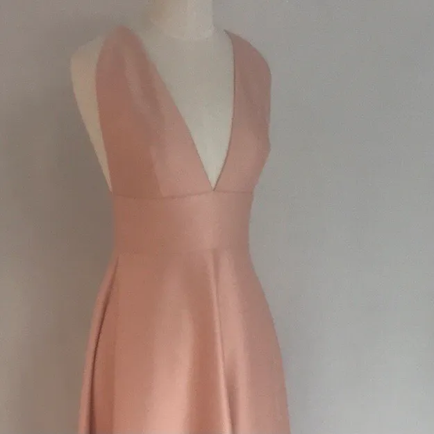 BHLDN Midi Satin Bridesmaid Dress  - Image 3