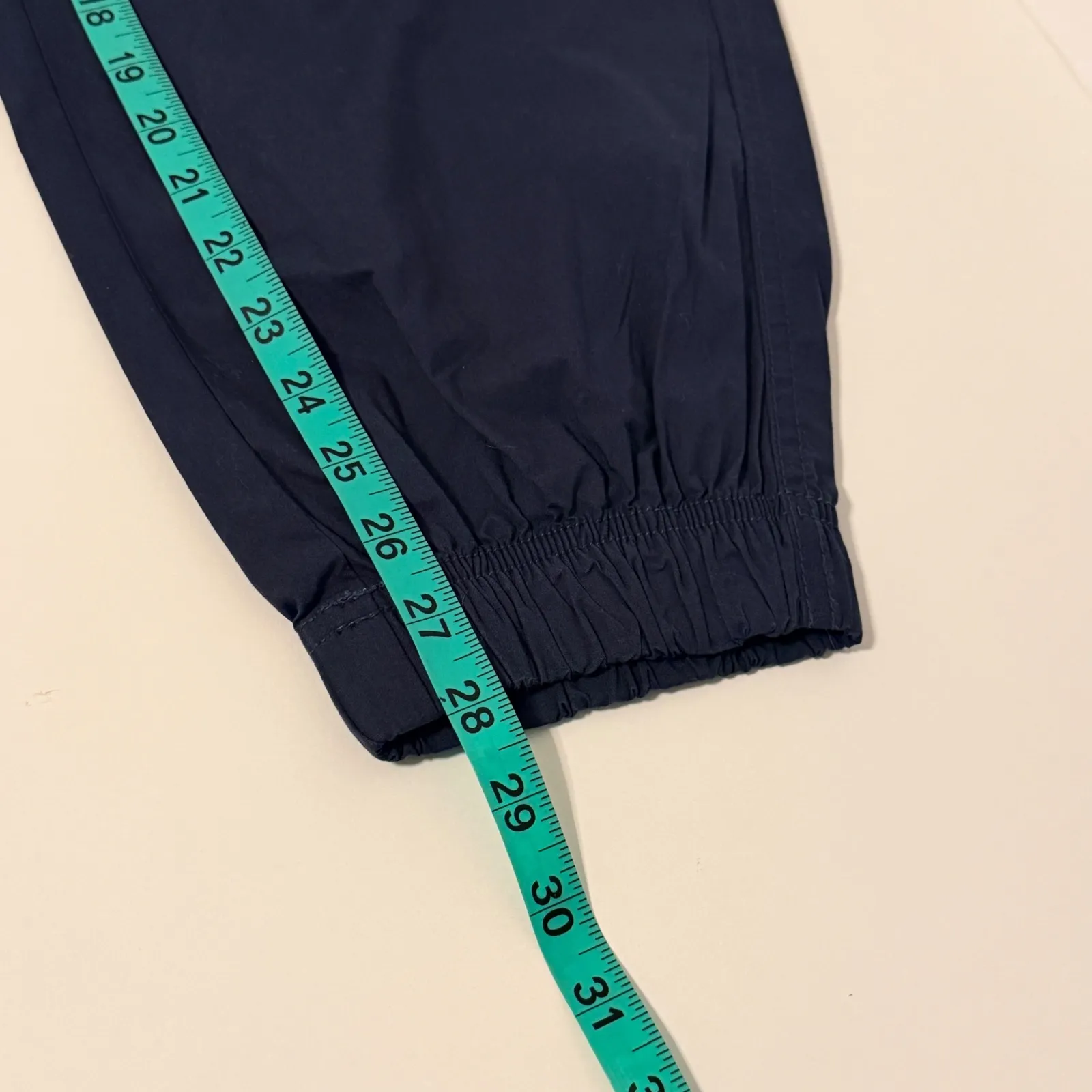 Pact Organic Cotton Womens Jogger Sz XL Pants Navy Blue Elastic Waist Athleisure - Image 9