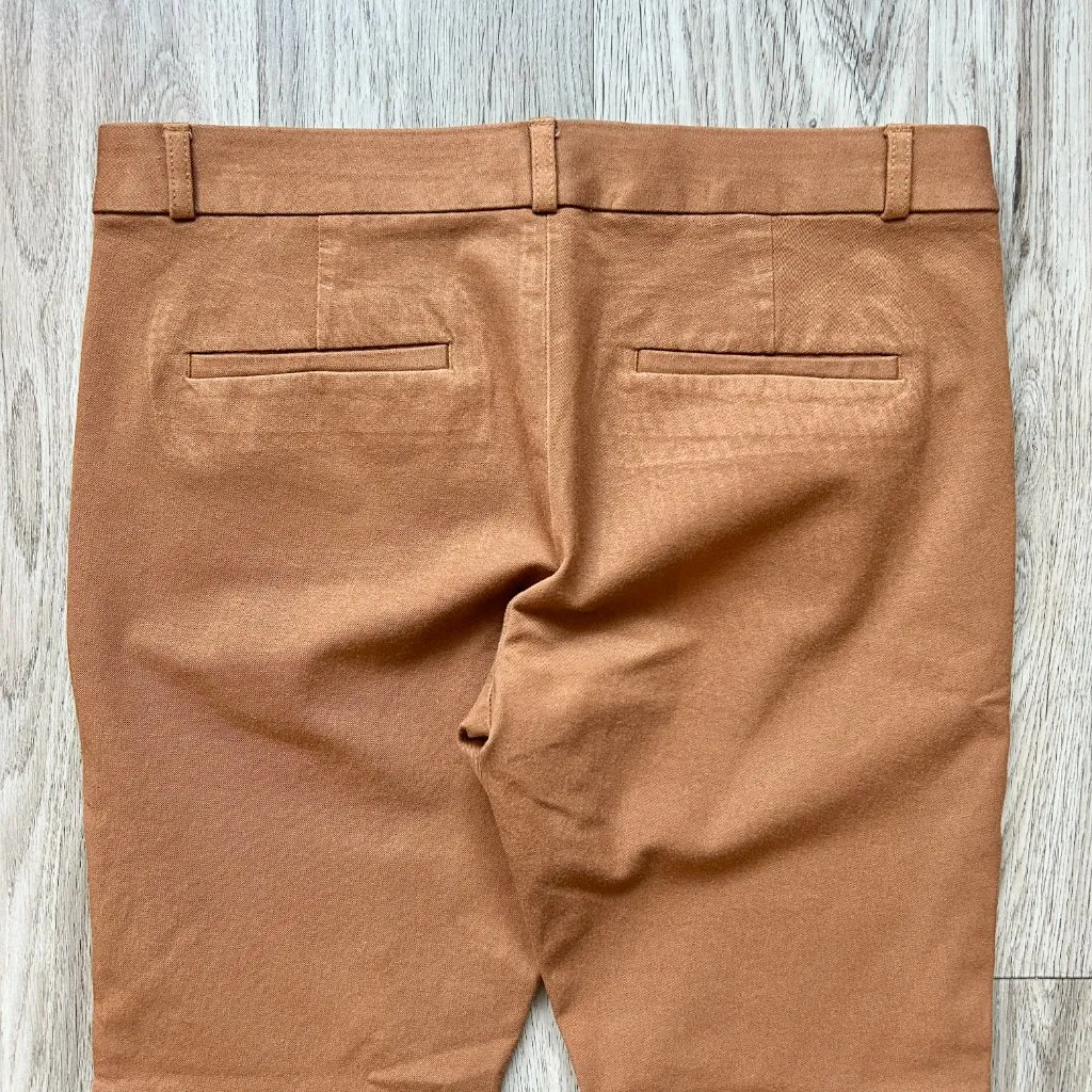 Banana Republic Sloan Business Casual Office Trouser Pants Umbria Brown Size 8 - Image 9